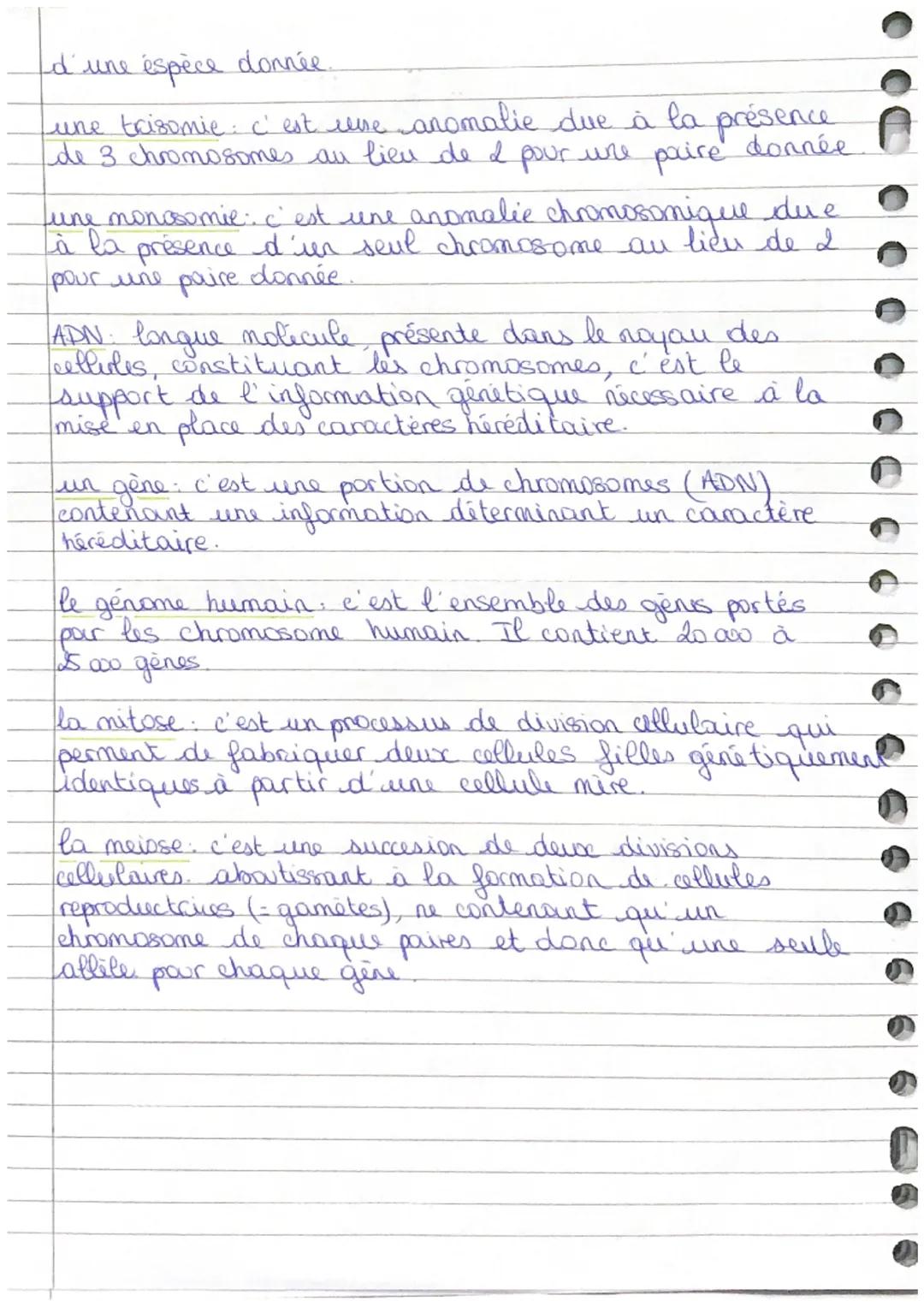 # SVT
définitions
///////
un caractère: c'est une particularité, un signe ou biologique
ou physique d'un individu
qui concerne l'aspect