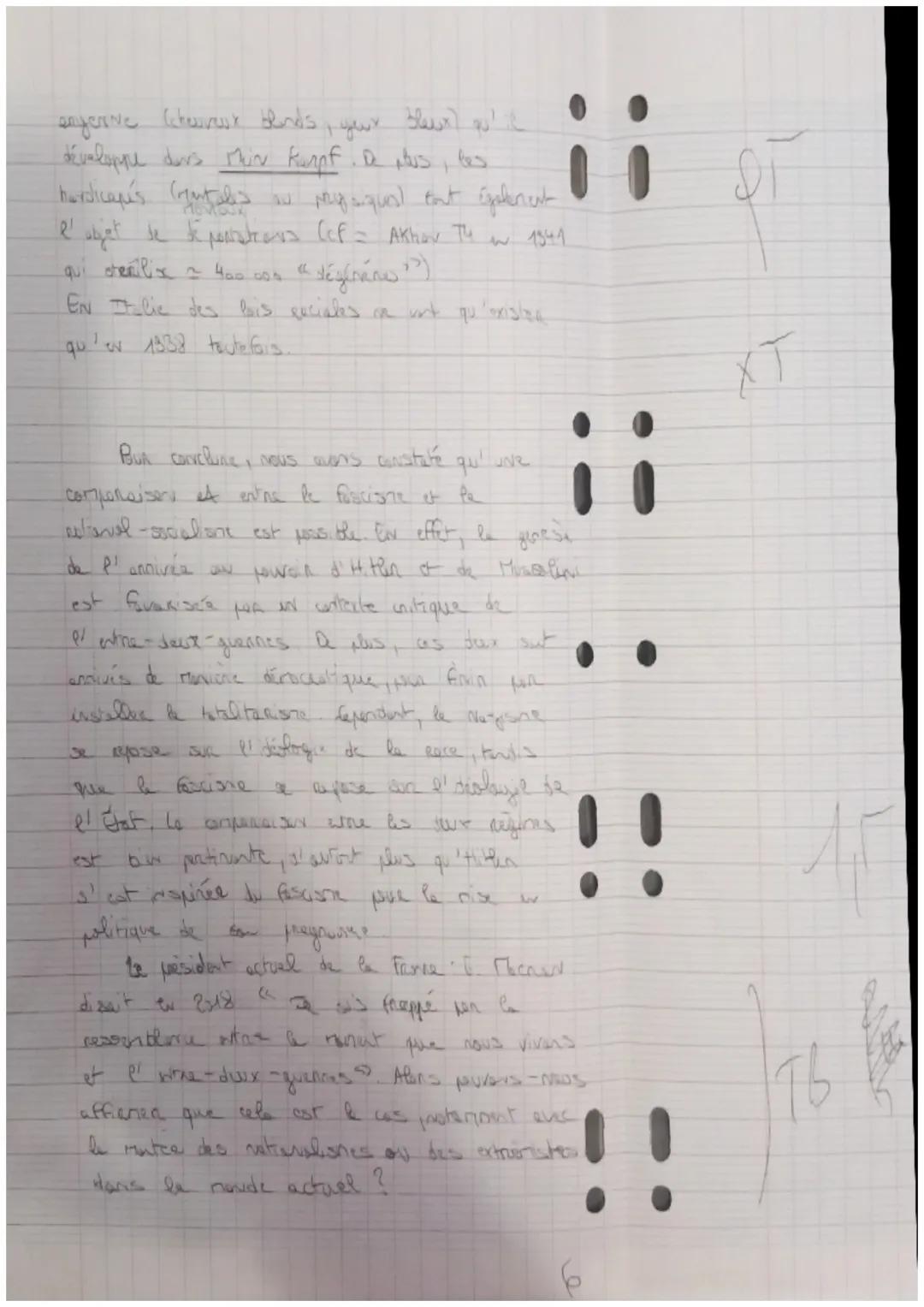 185
Composition
+1
que
Jeudi 24 novembre
i
!
217 10/13
Nazisme et fascisme: Une comparaison
pectinente?
"L' Alleraque ne seea véritabl