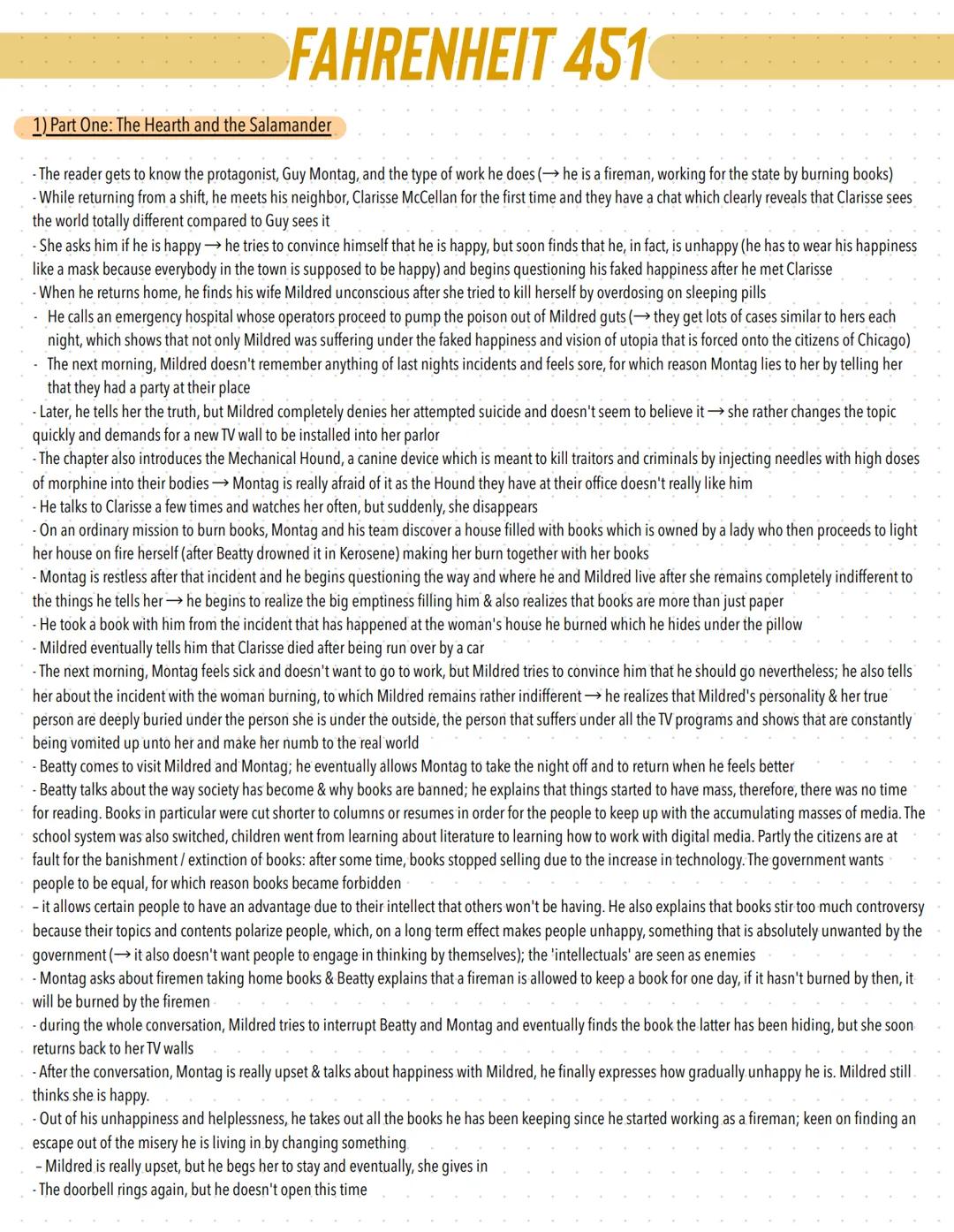 # FAHRENHEIT 451
The term"Dystopia"
- pessimistic visions of future societies
- society that relies on the extreme control of its members,