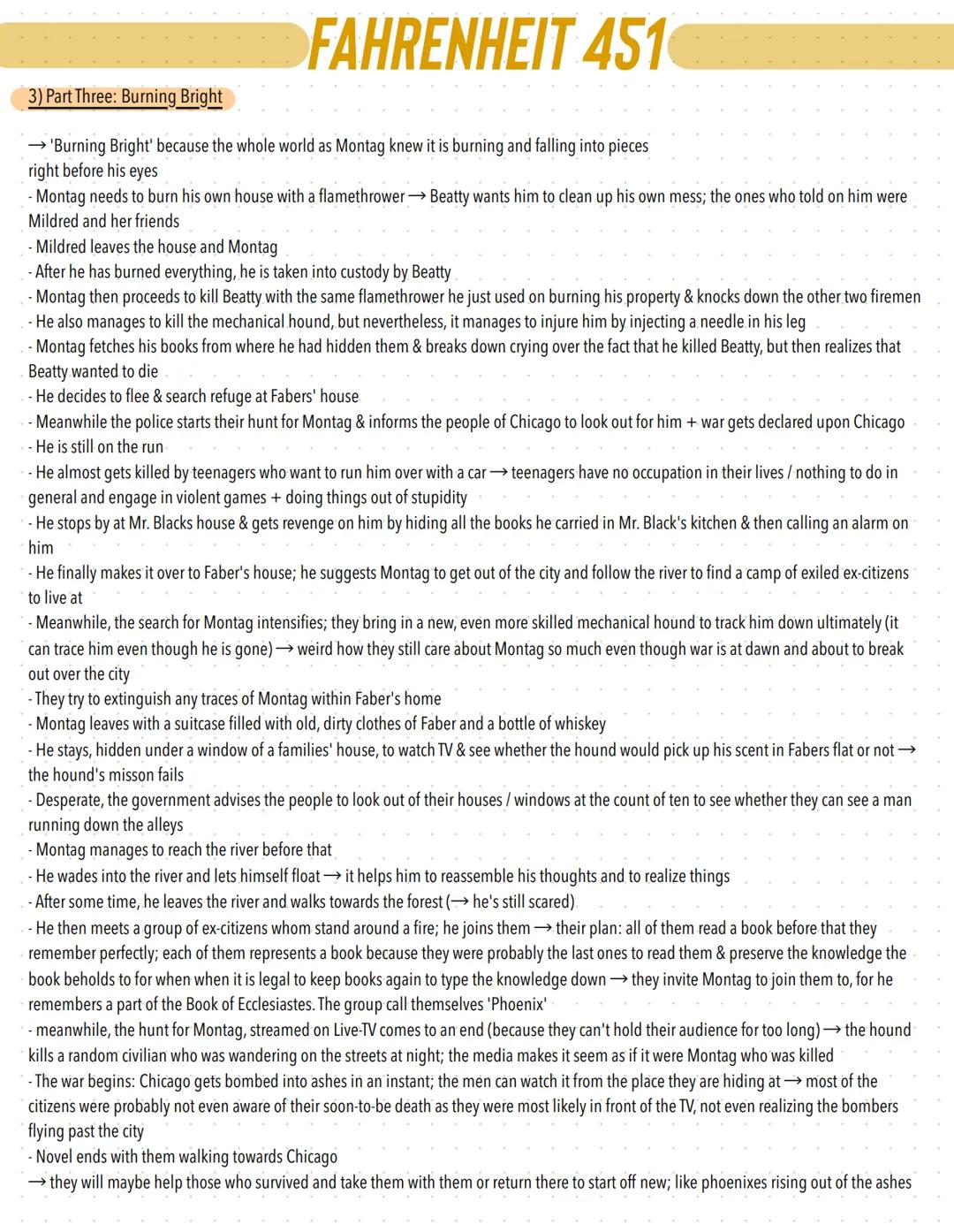 # FAHRENHEIT 451
The term"Dystopia"
- pessimistic visions of future societies
- society that relies on the extreme control of its members,