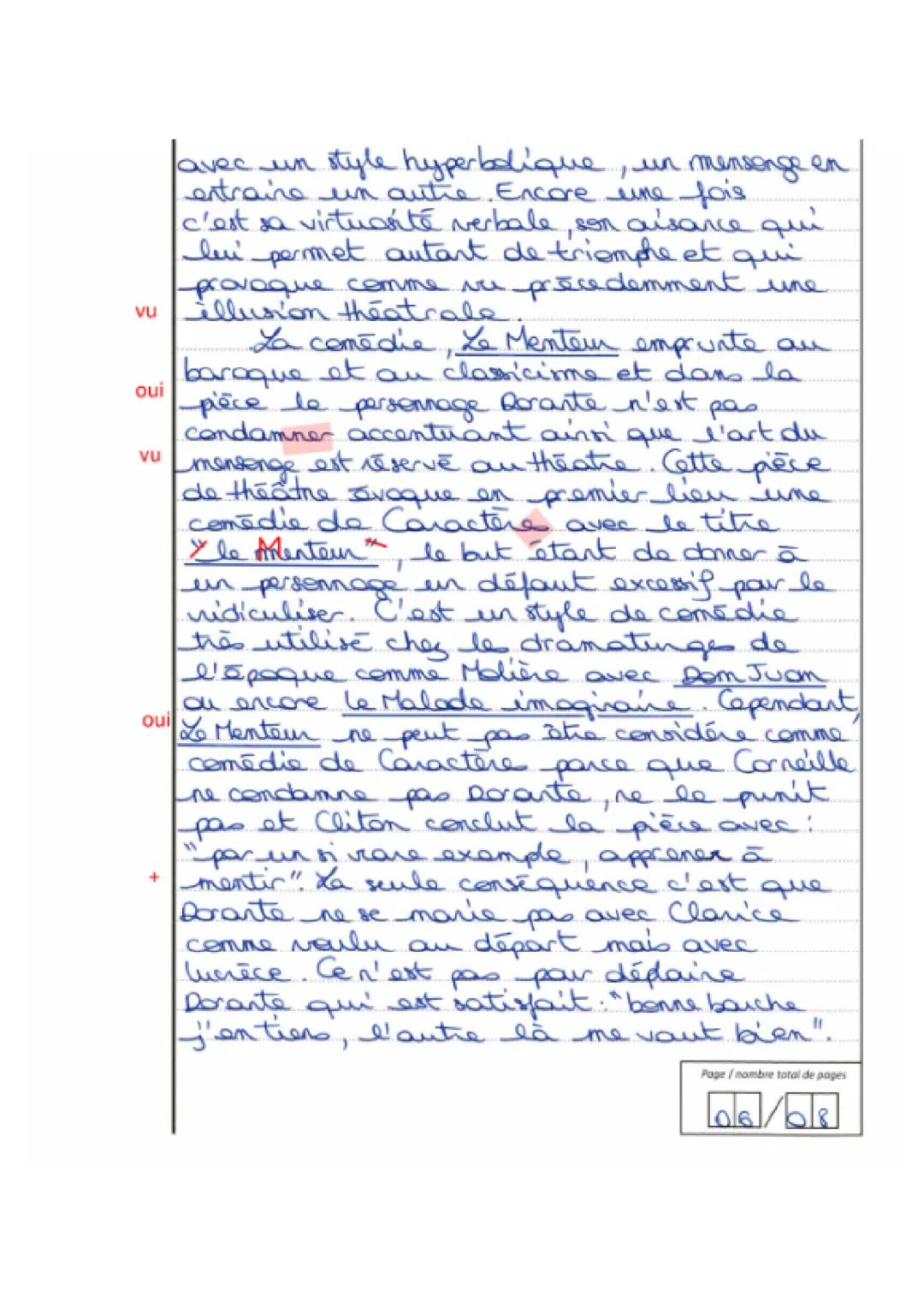 oui
oui
Au 17ème siècle, le theatre, qui
était mal considéré, acquiert un prestige.
important notamment grâce au cardinal
de Richelieu qui e