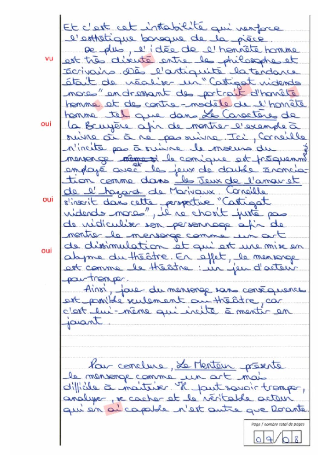 oui
oui
Au 17ème siècle, le theatre, qui
était mal considéré, acquiert un prestige.
important notamment grâce au cardinal
de Richelieu qui e