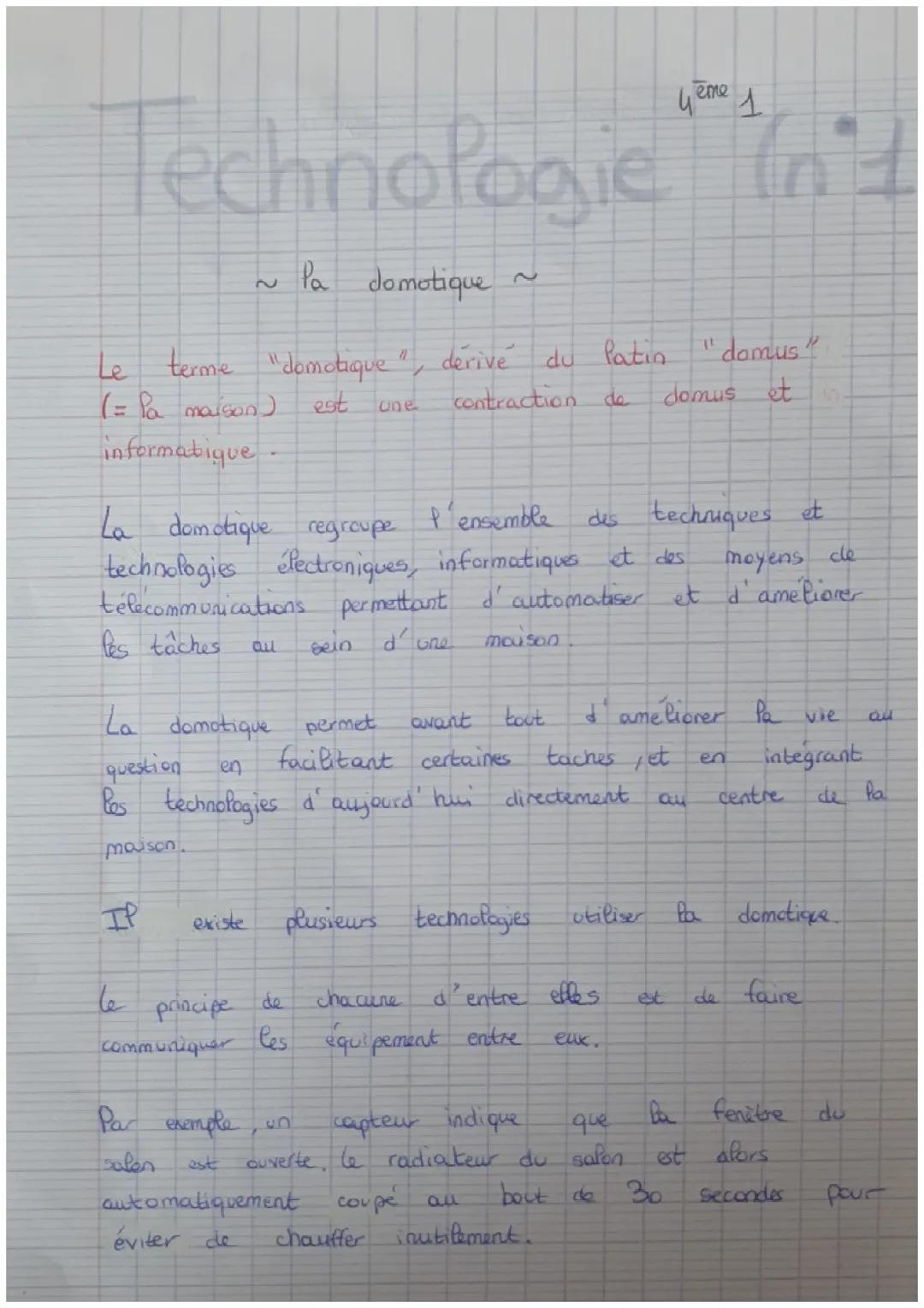 La domotique