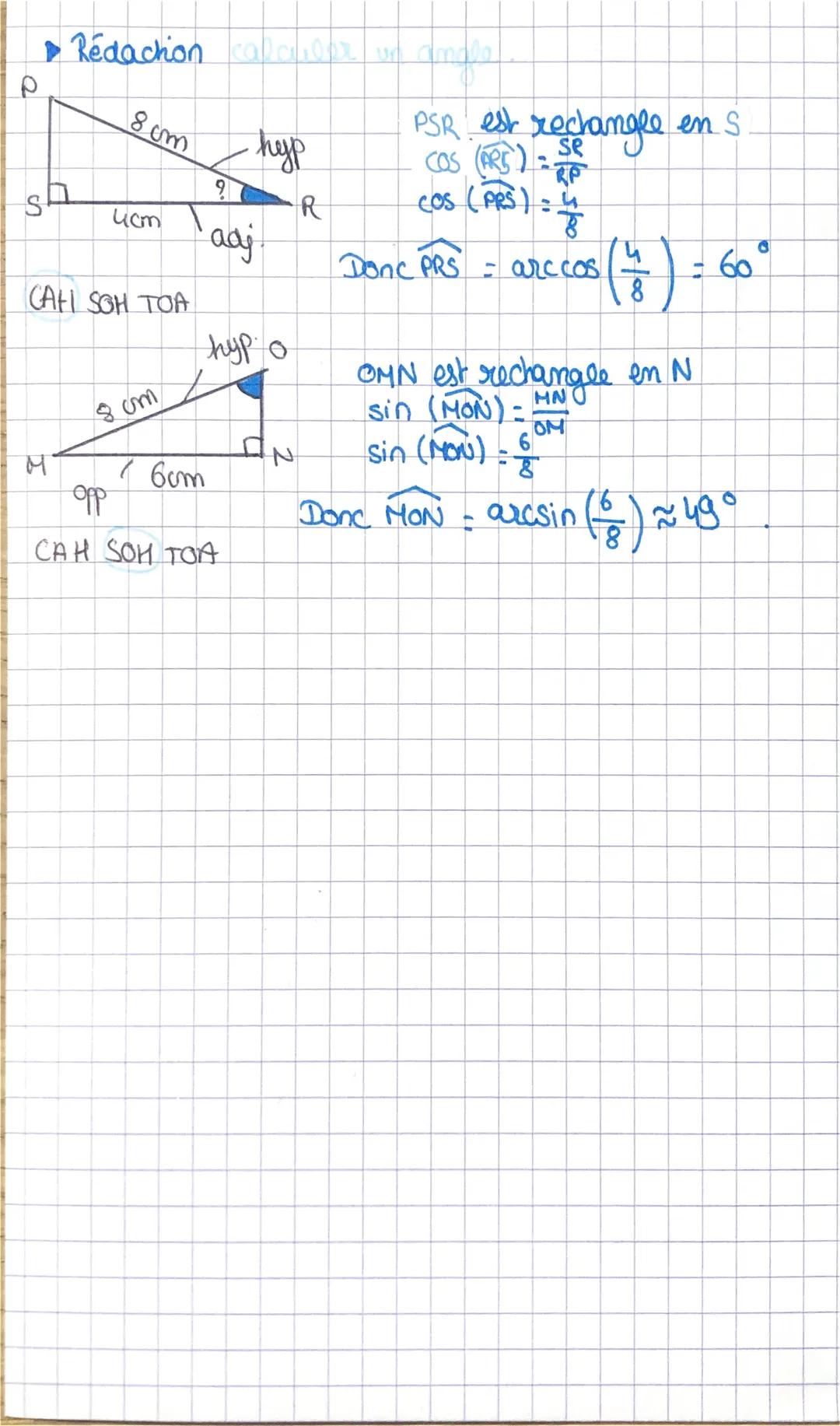 Trigonométrie
Un peu de vocabulaire
A₂
adj. a BAC
10
P
D
PPH
hurt the bout
EFIC
E
chercher : A
opp
maths
220
=
▶ cosinus, sinus, tangente
co