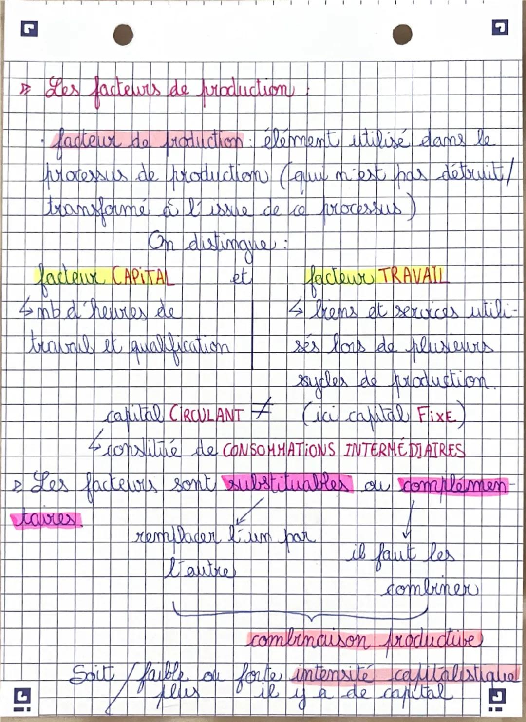 --- OCR Start ---
SES
> Comment crée-t-on des richesses et comment
les mesure-t-on ?
A) definition: la production :
- É est une activité soc