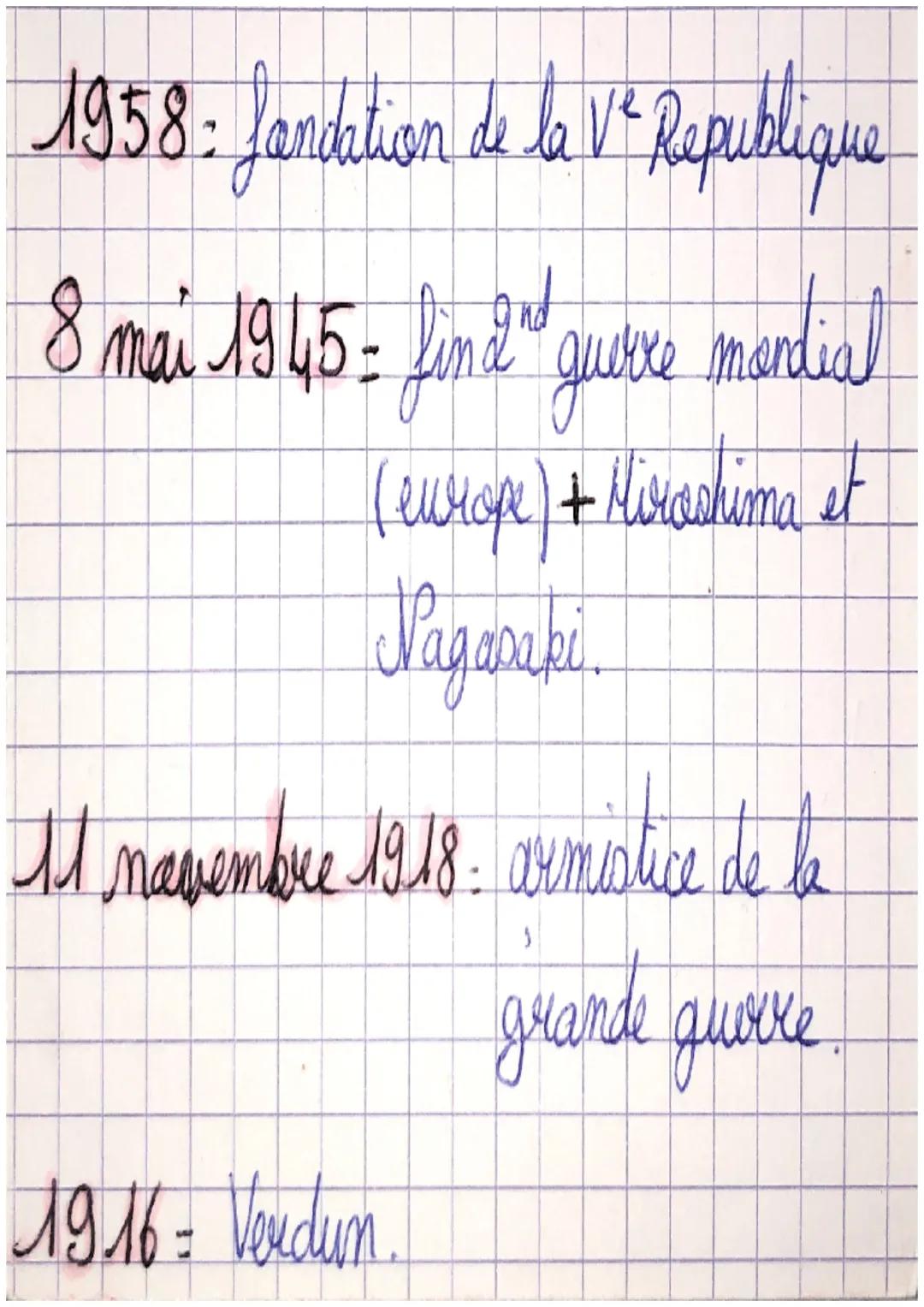 D
dates:
histoire
1914-1918 = jère guerre mondial
1917 = revolution suose.
1924-1953- staline au pawsair
1933-1945- Hiller au pouvoir
