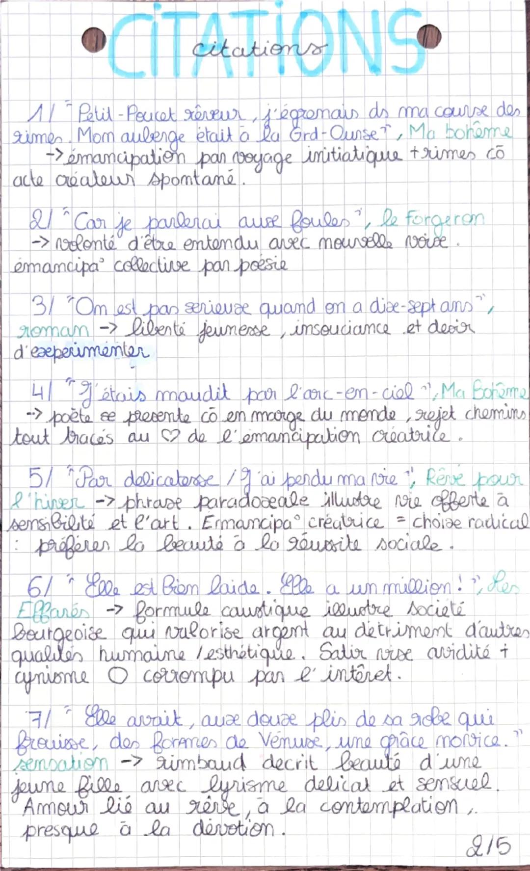 --- OCR Start ---
poesie
XIXe siècle
intro
dissertation
LES CAHIERS DE DOUAI
Rappel Methodo intro:
amorce
Présentation cœuvre
- Emoncé sujet