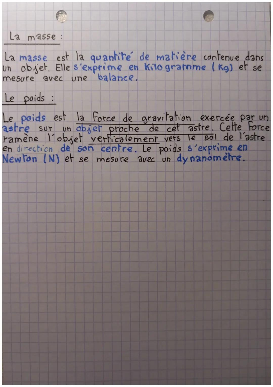 forces.
interactions
Caractéristiques de la force :
Le point d'application: l'endroit où s'exerce la force
La direction: verticale horizonta
