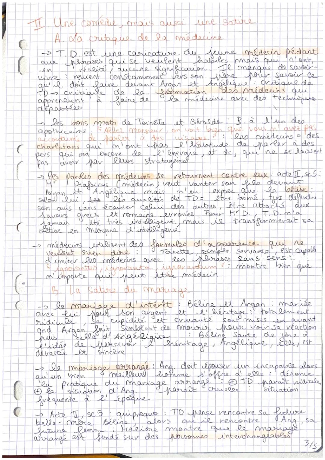 dissertation:如
Malade Imaginaire
élements d'introduction
Accroche portrait de Molière, ~ 1650, Nicolas Mignard (peintre
baroque). Le repré