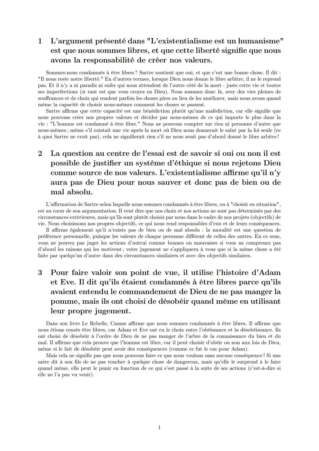 LYCEE GENERAL ET TECHNOLOGIQUE LA BRUYERE
Sommes-nous condamné à être libre?
17 mai 2022
AFFICHARD-PIERRI Gaëtan: gaetan.affichard@gmail.