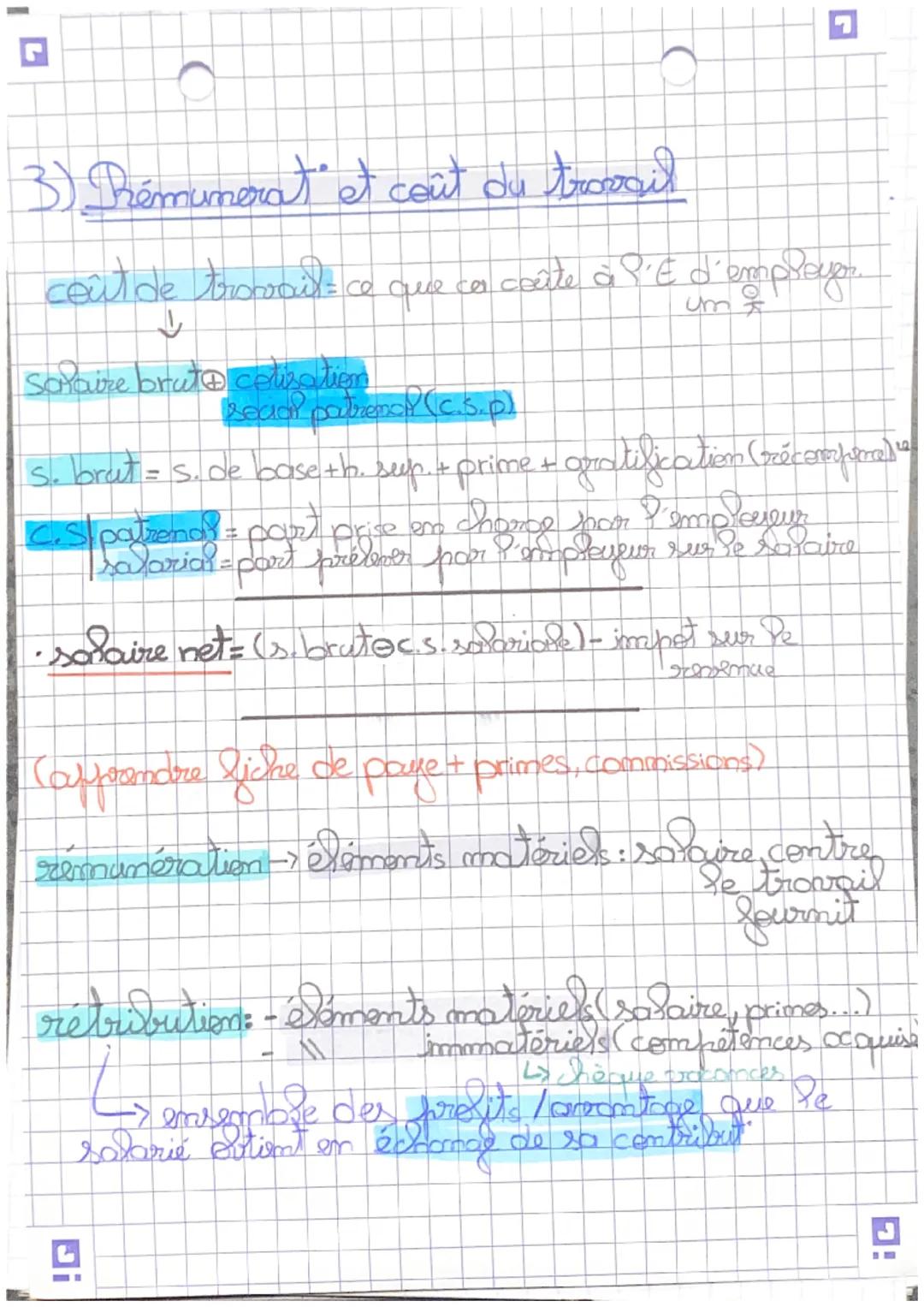 gestion: Chap 6
(posh.sup. nit. d'absenteisme)
1) Condition de trovaid
emotiennement dans lequel travail Pes salariés
↳
Caveuse/gzeime P