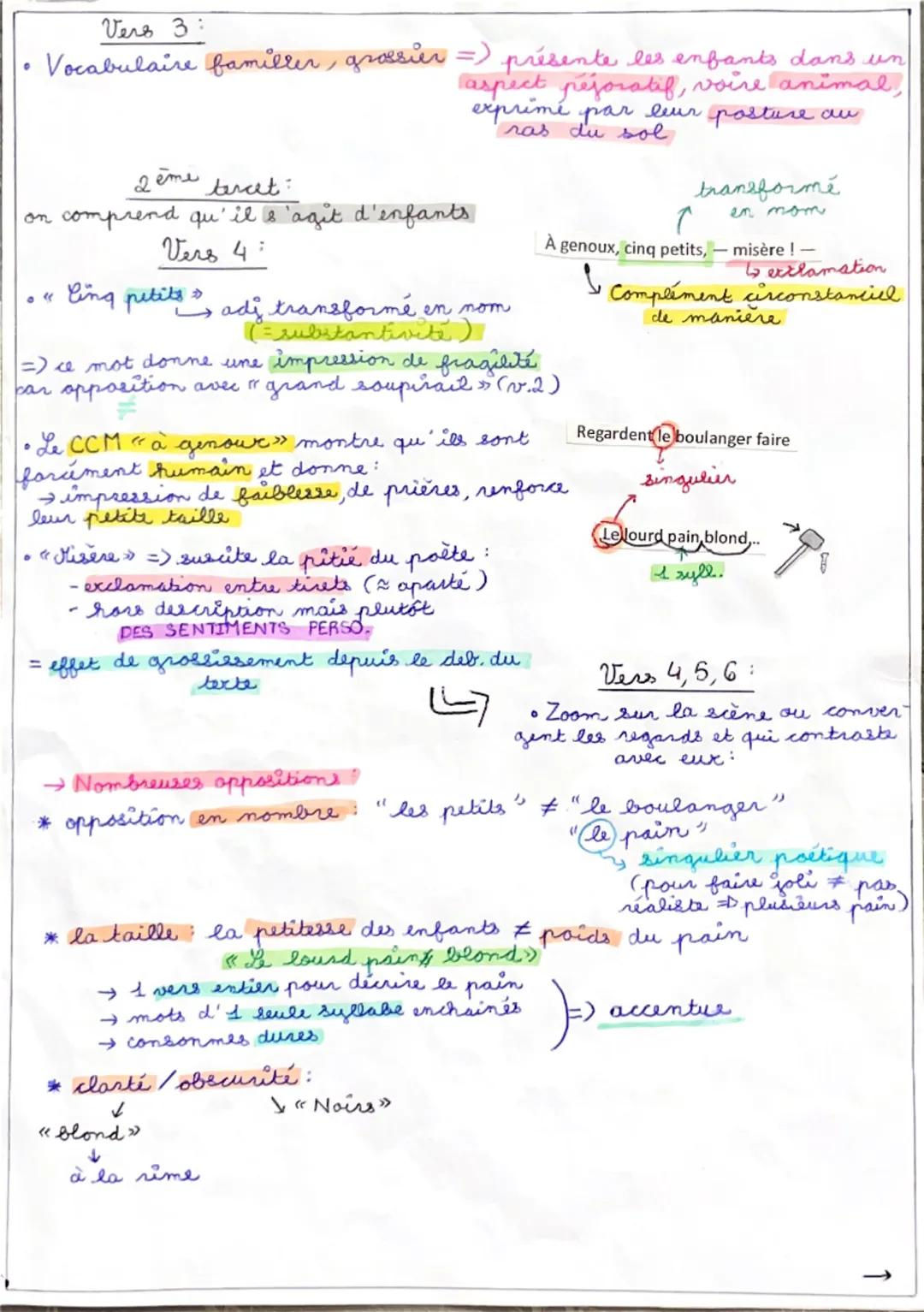Objet d'étude
Séquence 1
La poésie du XIXème siècle au XXIème siècle
"Les cahiers de Douai" d'Arthur Rimbaud
Lecture linéaire nº2: "Les Effa