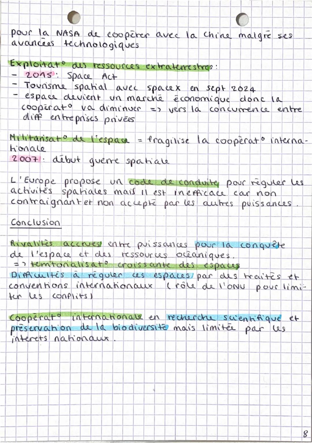 HGGSP
Enjeux diplomatiques et coo-
peration
Thème 1
Axe 2
Comment répondre aux enjeux geopolistiques de la découverte
et de l' exploitation