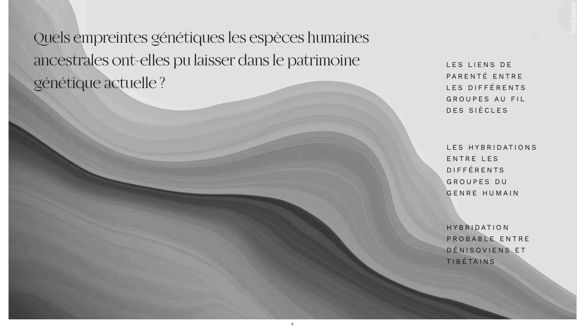 # L'empreinte
Génétique L'étude des résultats des croisements sert à
savoir comment se transmet un certain
caractère. Au début cela a été d