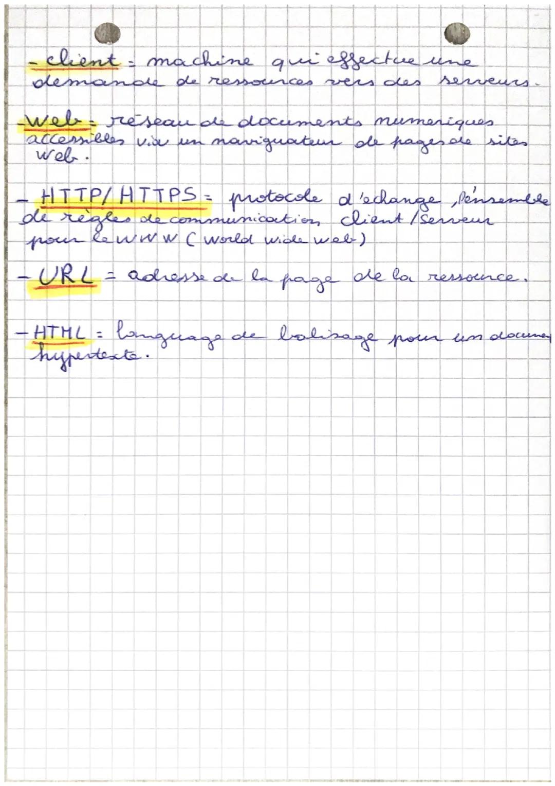 # SNT
- internet: interconnoscion de réseaux de
Communication entre machines.
- Les échanges liés à internet reposent sur
une grande varie