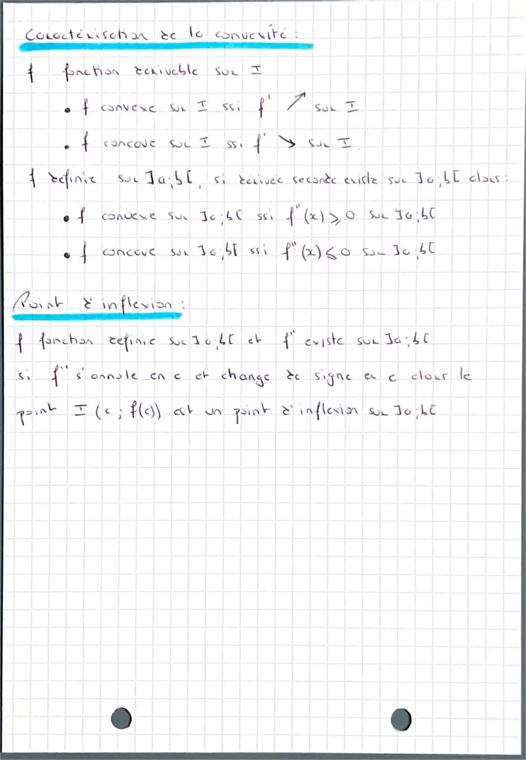 MATHS
Chapitre VIII
Complements de zhivotion - convexité
+
fonction definic
SUL I ct a un heel dc I
f achivable
en
a
alaus & continue en a