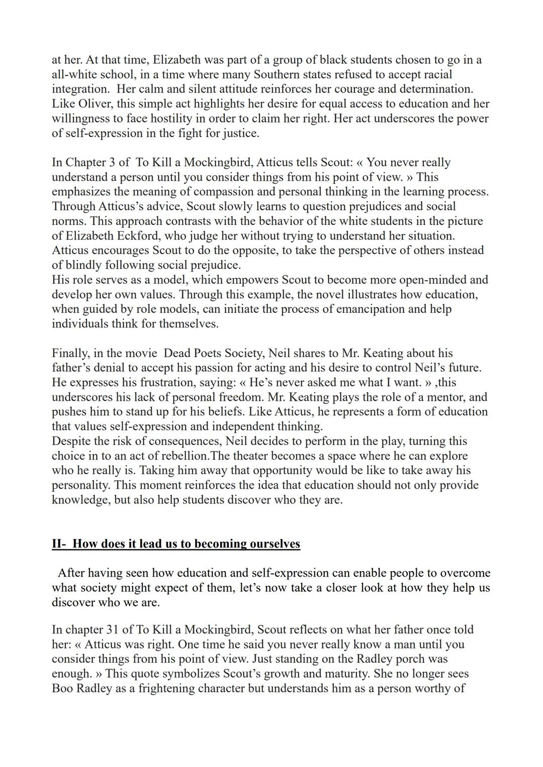 From childhood, we learn to grow and understand the world around us, often by
clashing with social expectations. But education and self-expr