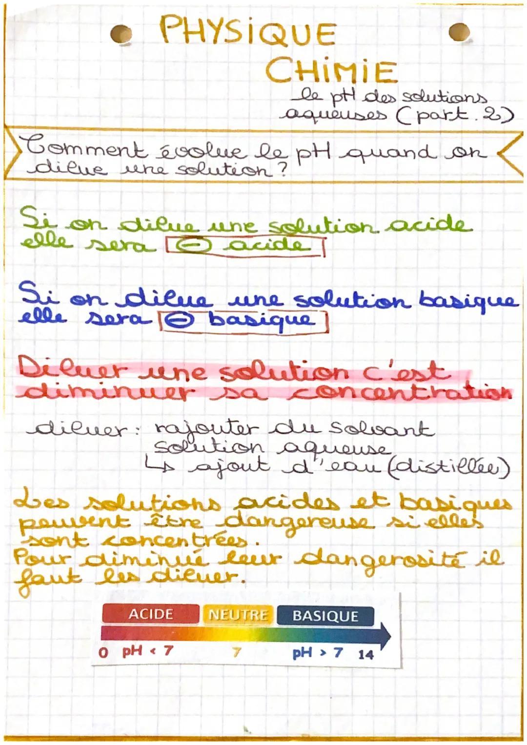 PHYSIQUE
CHIMIE
e
DEFINITION DU PH
Le pH est unité de mesure de
l'acidité ou de la basicité d'une
Solution, sur une échelle de 1 à 14.
SCHÉM