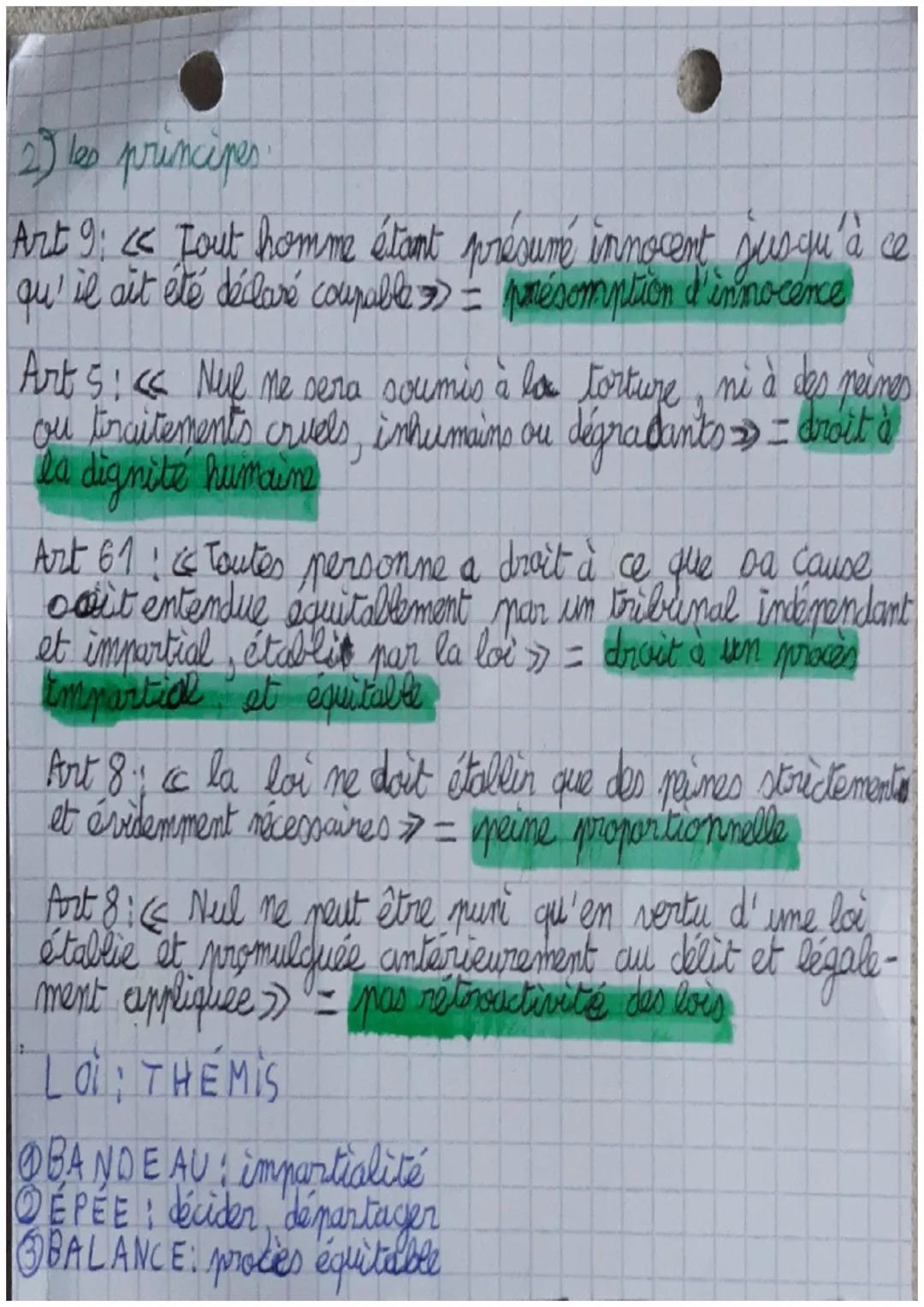 T
EMC
chapitre 10: La justice en France
- La justice est un principe qui exige le respect du
droit (la loi par ex) et de l'équité (être just