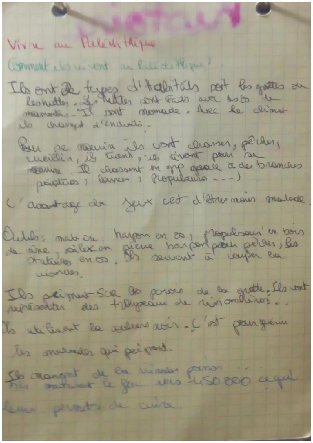 HIST G
PALEOLITHIQUE
Les per hommes,
Que et quand sont apparmes les 1º1 hommes
Frillion d'année
histoire
PRE HOTAIN
-3,2nA
-71A
Tumay
HUMAIN