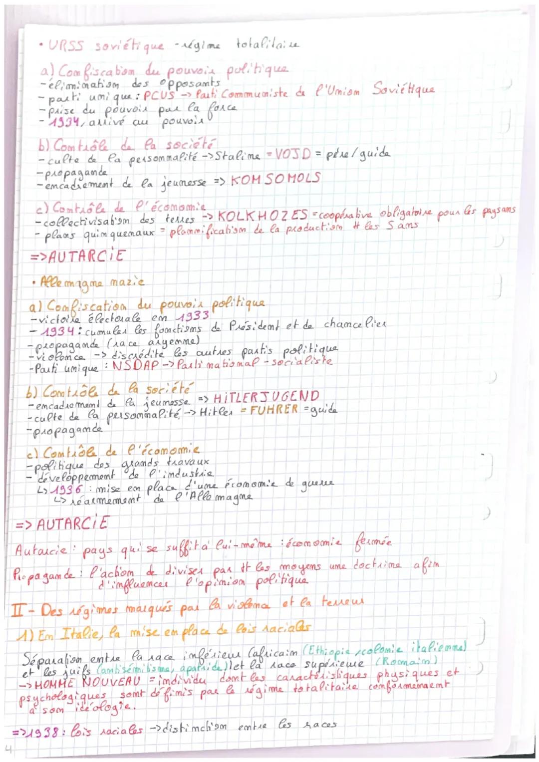 T1: Fragilités des démocraties, totalitarismes, et seconde.
guelle mondiale (1929-1945)
C1: L'impact de la crise de 1929 = déséquilibres
éco