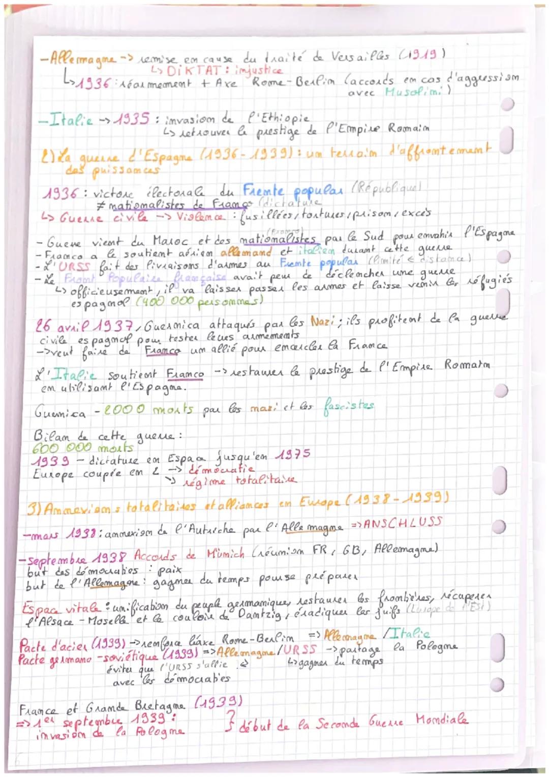 T1: Fragilités des démocraties, totalitarismes, et seconde.
guelle mondiale (1929-1945)
C1: L'impact de la crise de 1929 = déséquilibres
éco