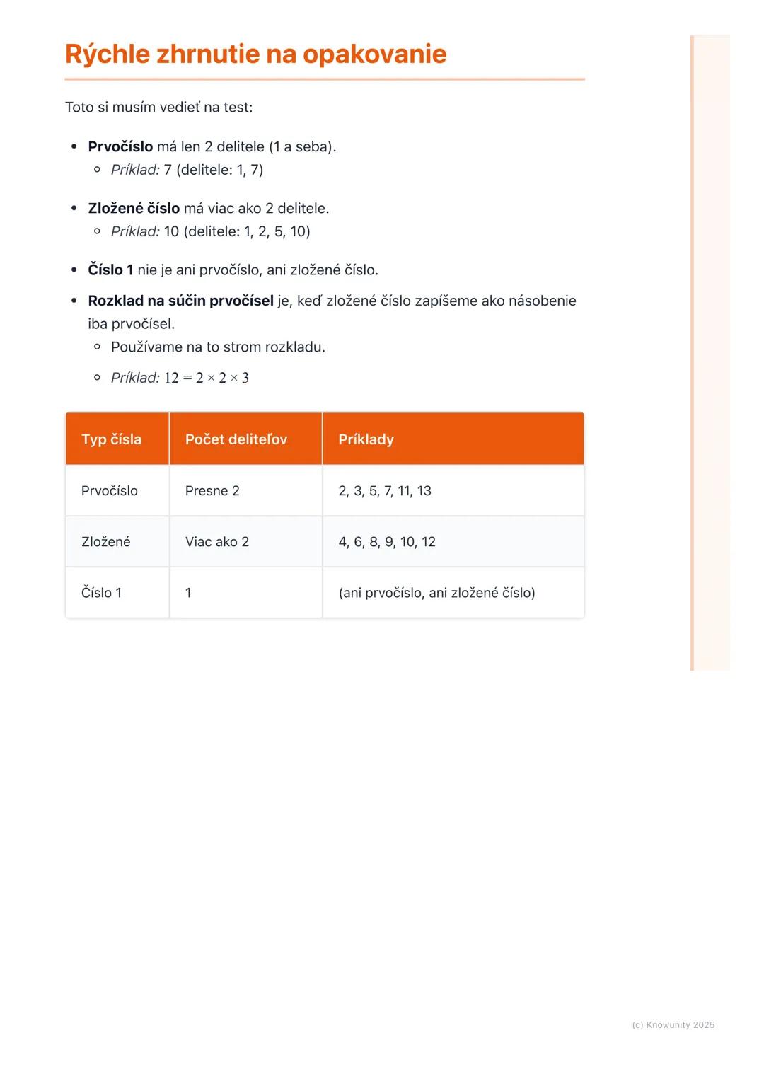# Prvočísla a zložené čísla
## Úvod do prvočísel a zložených čísel
Ahojte! Dnes si zopakujeme veľmi dôležitú tému z matematiky - prvočísla