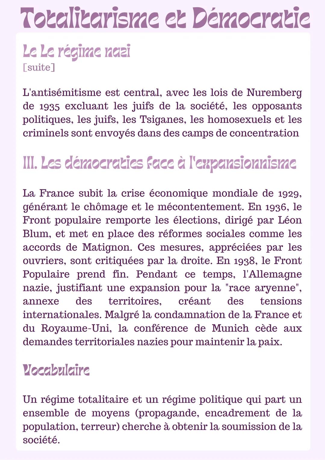# Totalitarisme et Démocratie
1. Le régime soviétique
Le Parti bolchevik, devenu communiste, trouve sa
puissance dans une Russie affaiblie
