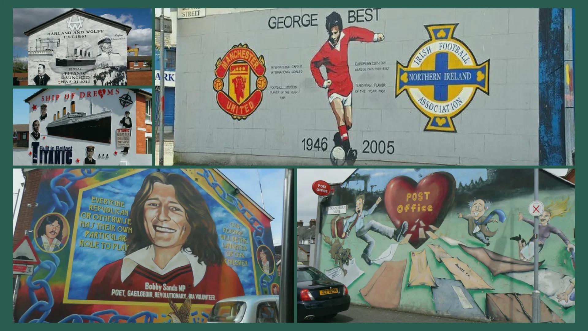 Final task 1:
Irish heritage
in our cultures
Halmi Marwa The murals of
Belfast
Contents
The History of
Murals in
Northern Ireland
Comment fr