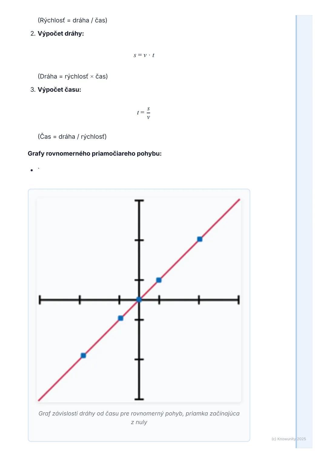 # Kinematika pohybu
## 1. Prehľad kinematiky pohybu
Kinematika pohybu je časť fyziky, ktorá sa zaoberá popisom pohybu telies.
To znamená,