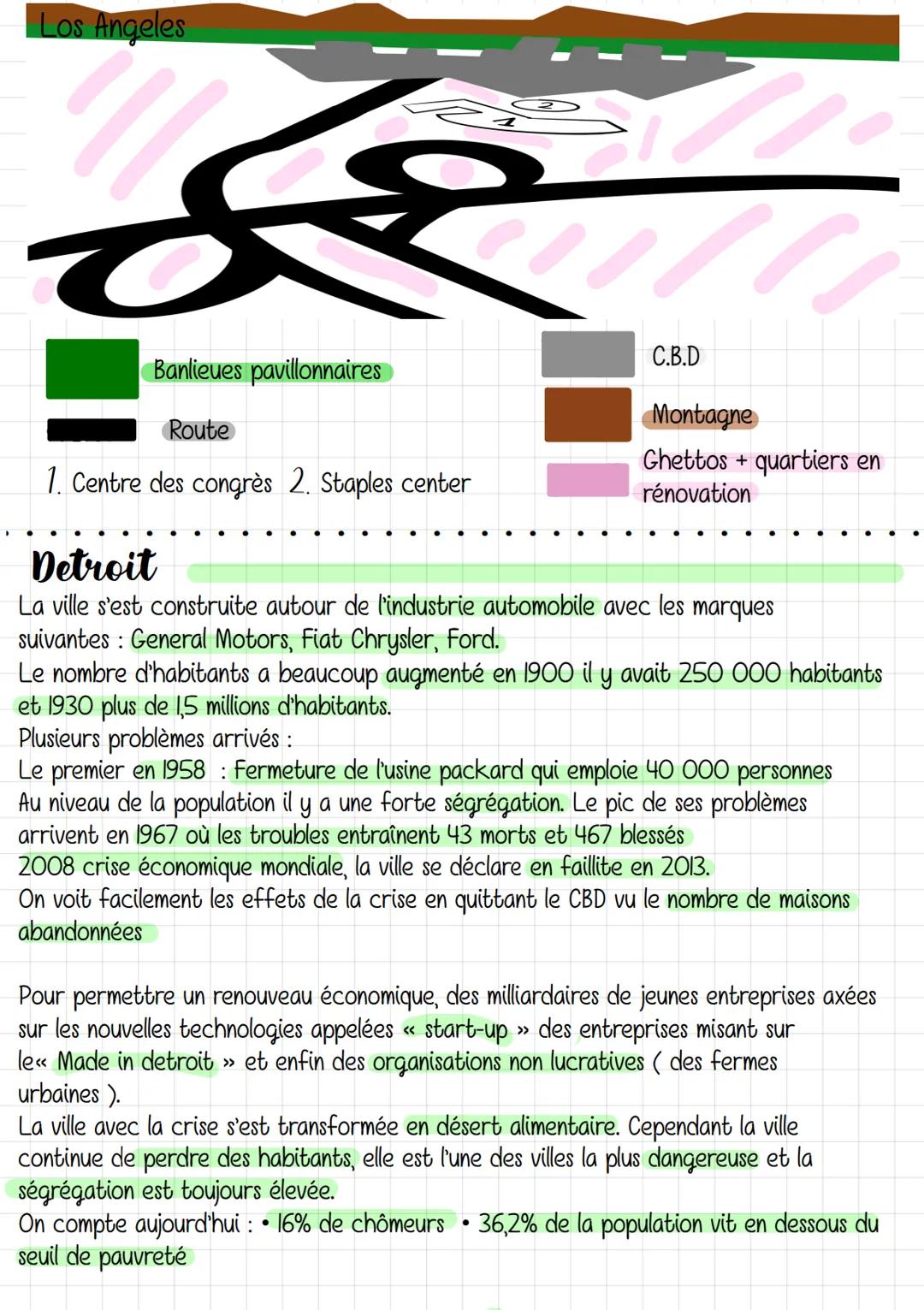 Géographie
-Chapitre 1-
Écoquartier = un quartier construit selon les principes du développement
durable
Zone périurbaine = Un espace réside