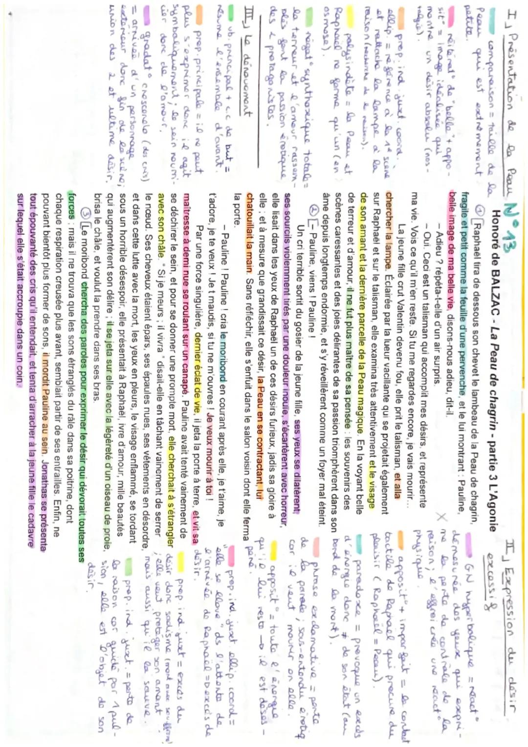 I Présentation de la Peau 13
comparaison = taille de la
Peau qui est extrêmement
petite.
reiterat de "bella" + appo-
sit = image idéalisée q