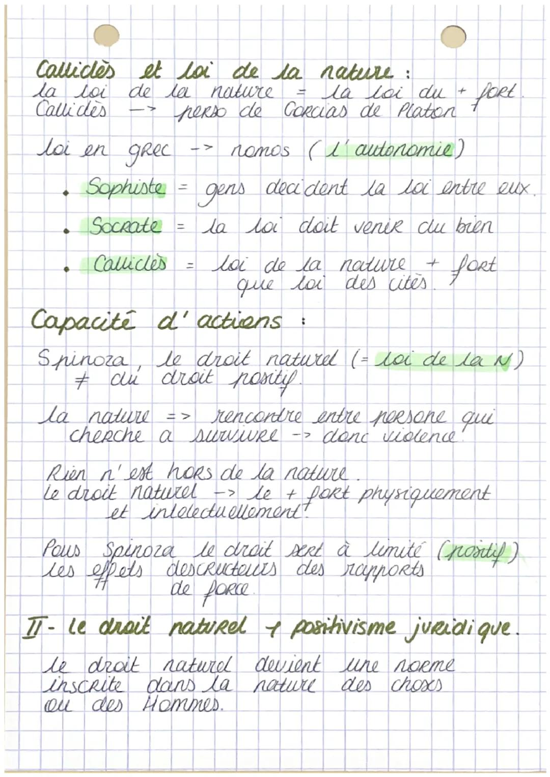 # Λ.
# La Justice
la justice peut-être une ioi mirale
ou la justice de l'état la politique.
I- droit & force
le droit s'oppose à la forc