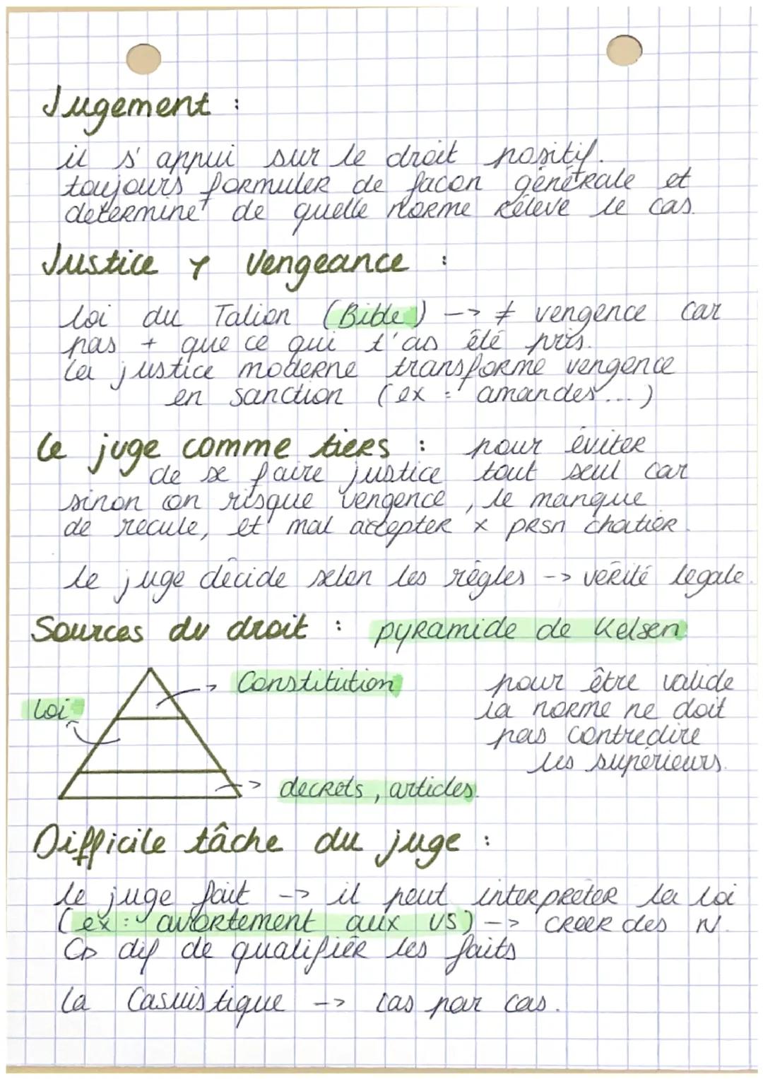 # Λ.
# La Justice
la justice peut-être une ioi mirale
ou la justice de l'état la politique.
I- droit & force
le droit s'oppose à la forc