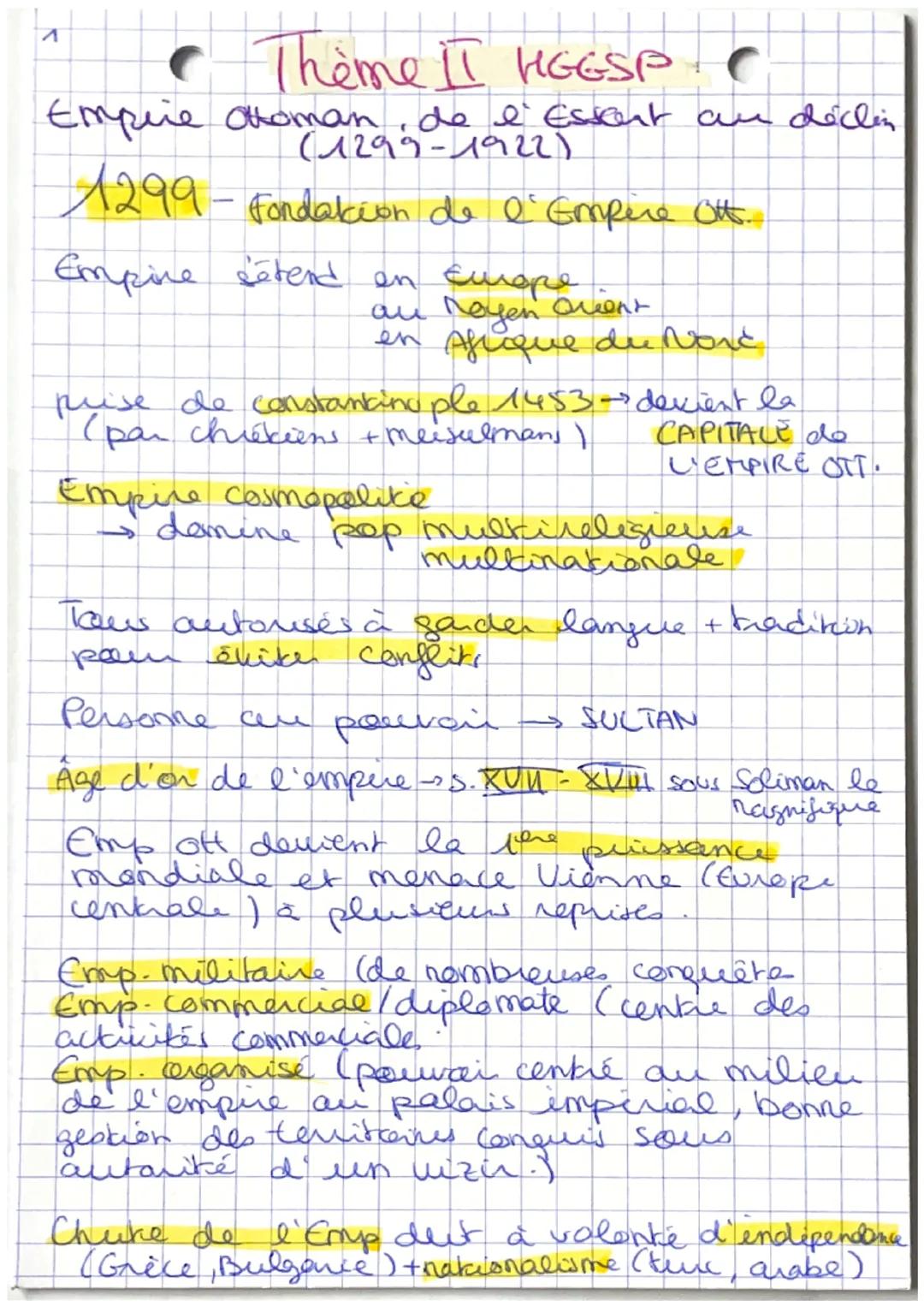 # Theme II HEESP.C
Empire Ottoman, de e Essent an déclin
(1299-1922)
1299-Fondacion de l'Empire ott..
Empire s'étend
en Europe.
au Noyen