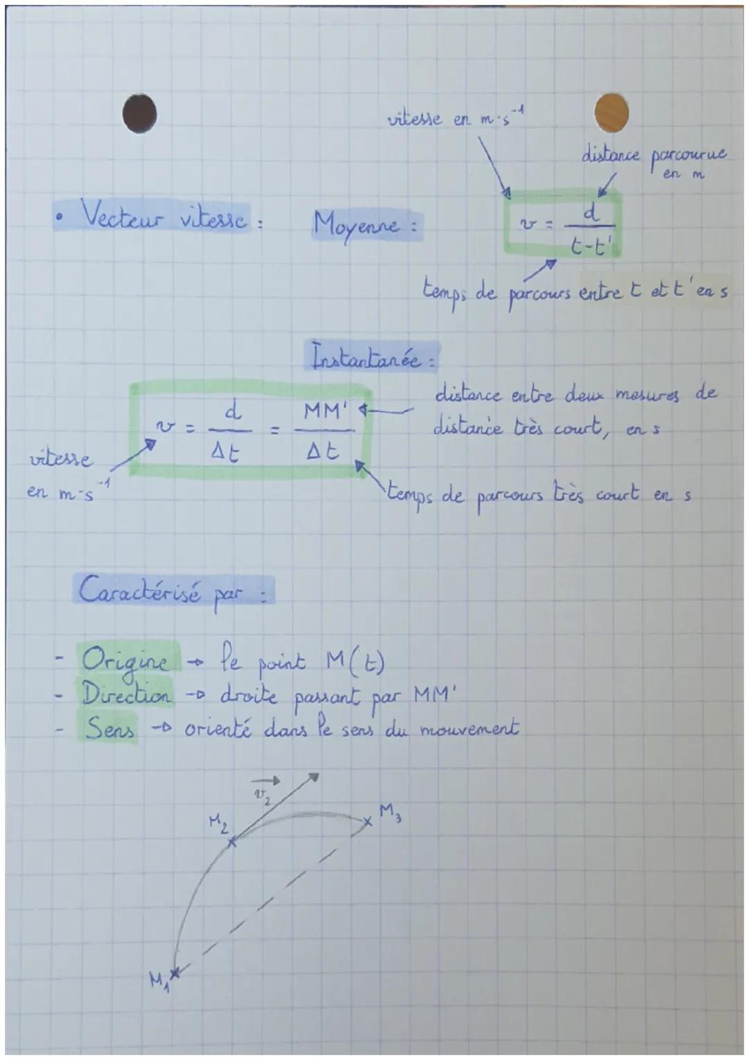 Référentiel
Le mouvement d'
à un
système est décrit
objet
par rapport
de référence, appelé référenbiel, muni d'un repère d'espace et
d'horlo
