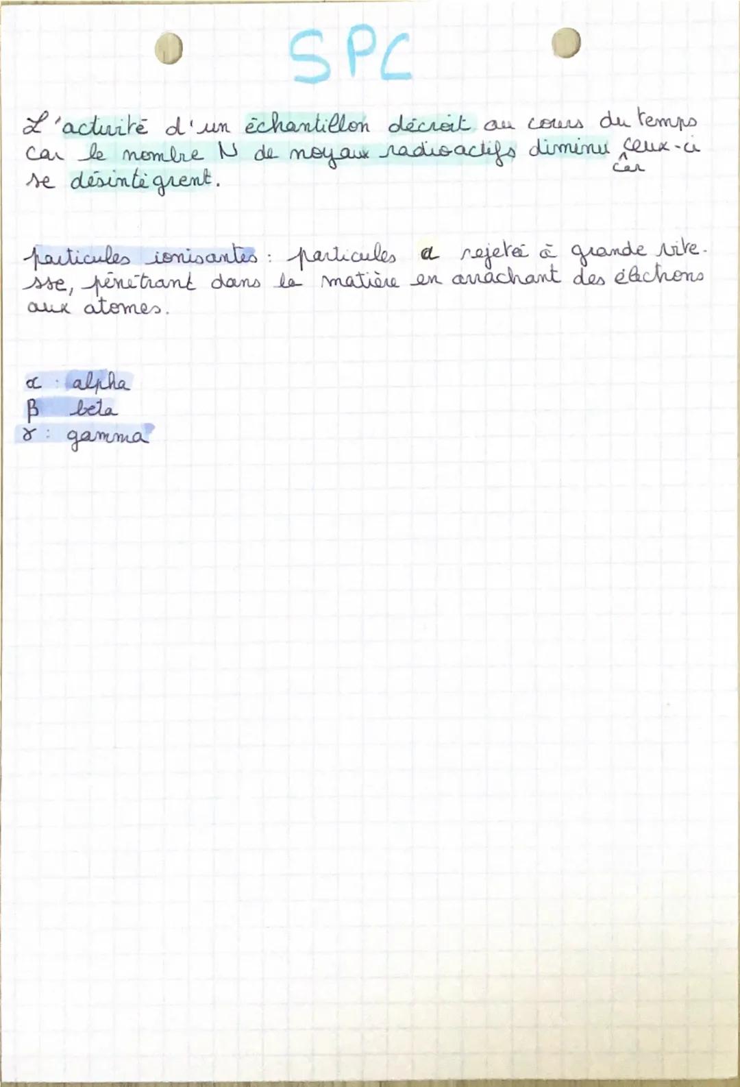 --- OCR Start ---
• SPC HO
Les éléments chimiques
Toute la matière de l'Univers est constituée de particules
oppelés "atomes".
L' atome est