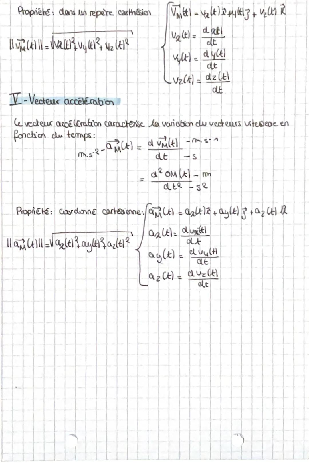 déscription mouvement
I-Notion de Rérentiel
Referentiel: objet par reupport auquel on êtudie le mouvement; il donne un
repairage dans l'es