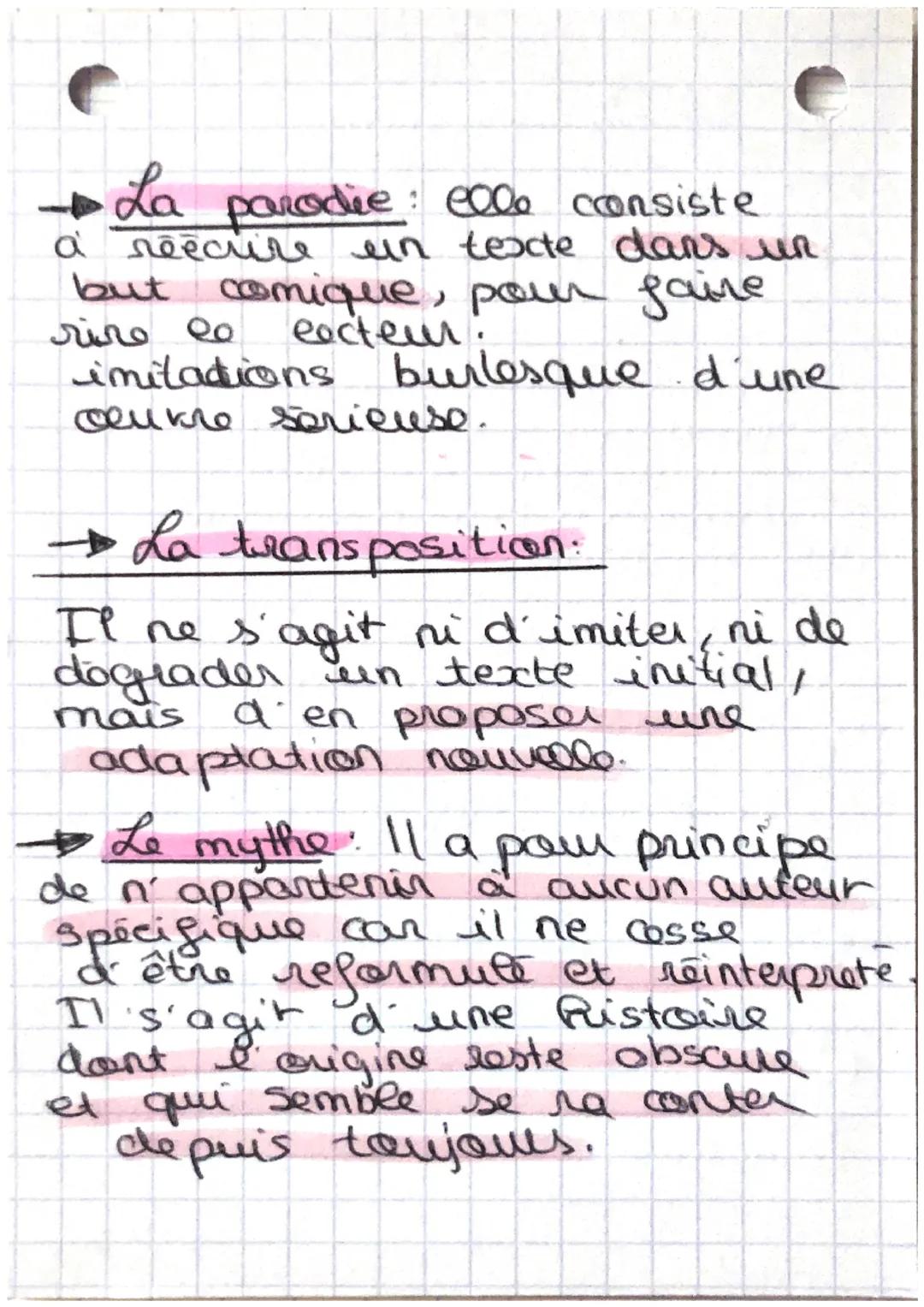 La réécriturvers
→ Qu'est ce qu'une « rõecuture».
En litterature la
June
<< réécriture > consiste à réécrire
ceuvre littenaire dēja
existant