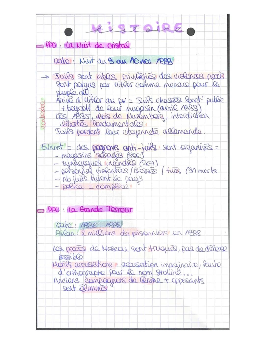 histoiré
Los régimes totalitainos
• los idéologies des régimes totalitaires
*Ce fascisme italion
contexto = tensions sociales & éco 2 Mussol