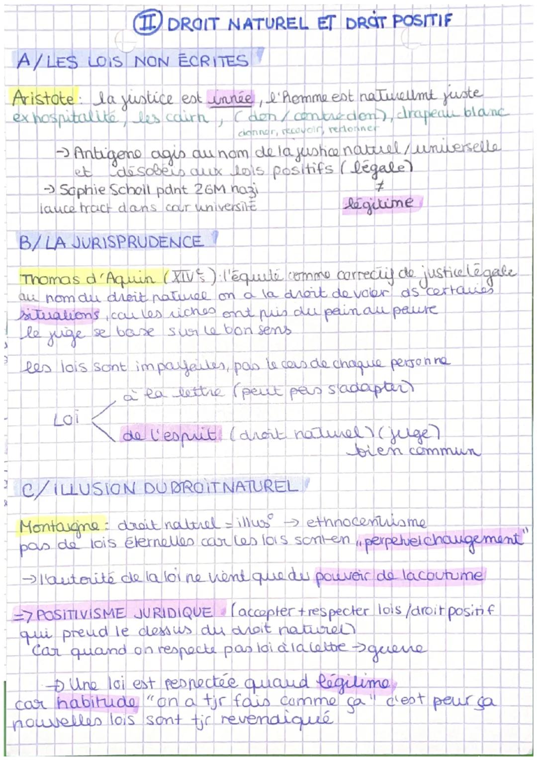 # n°1 JUSTICE
## ① L'IDEAL DE JUSTICE
### A/ L'EGALITE PROPORTIONNELLE / égalite arithmetique.
société juste = chacun recort ce qui lui r