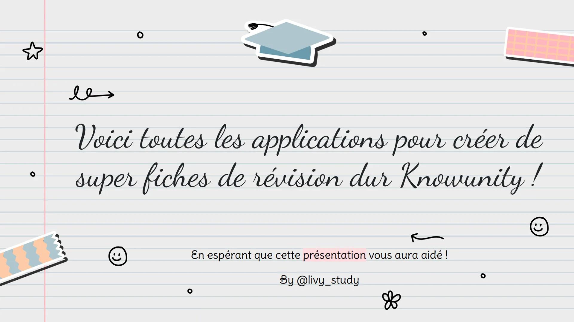 le
☆
8
Comment créer du.
contenu sur
Knowunity?
By @livy study
(ت) Les applications
à utiliser
Don't forget
... # 01
Pour faire de