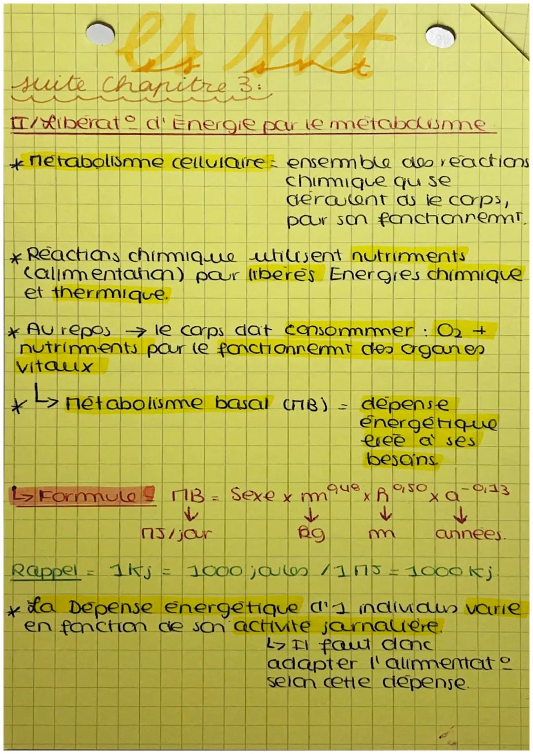 R
Chapitre 3: le bilan thermique du
corps Rumain.
Intro:
* corps Rumain = fhomeotherme, maintient la
temperature à = 37°C pour le
fonctionn