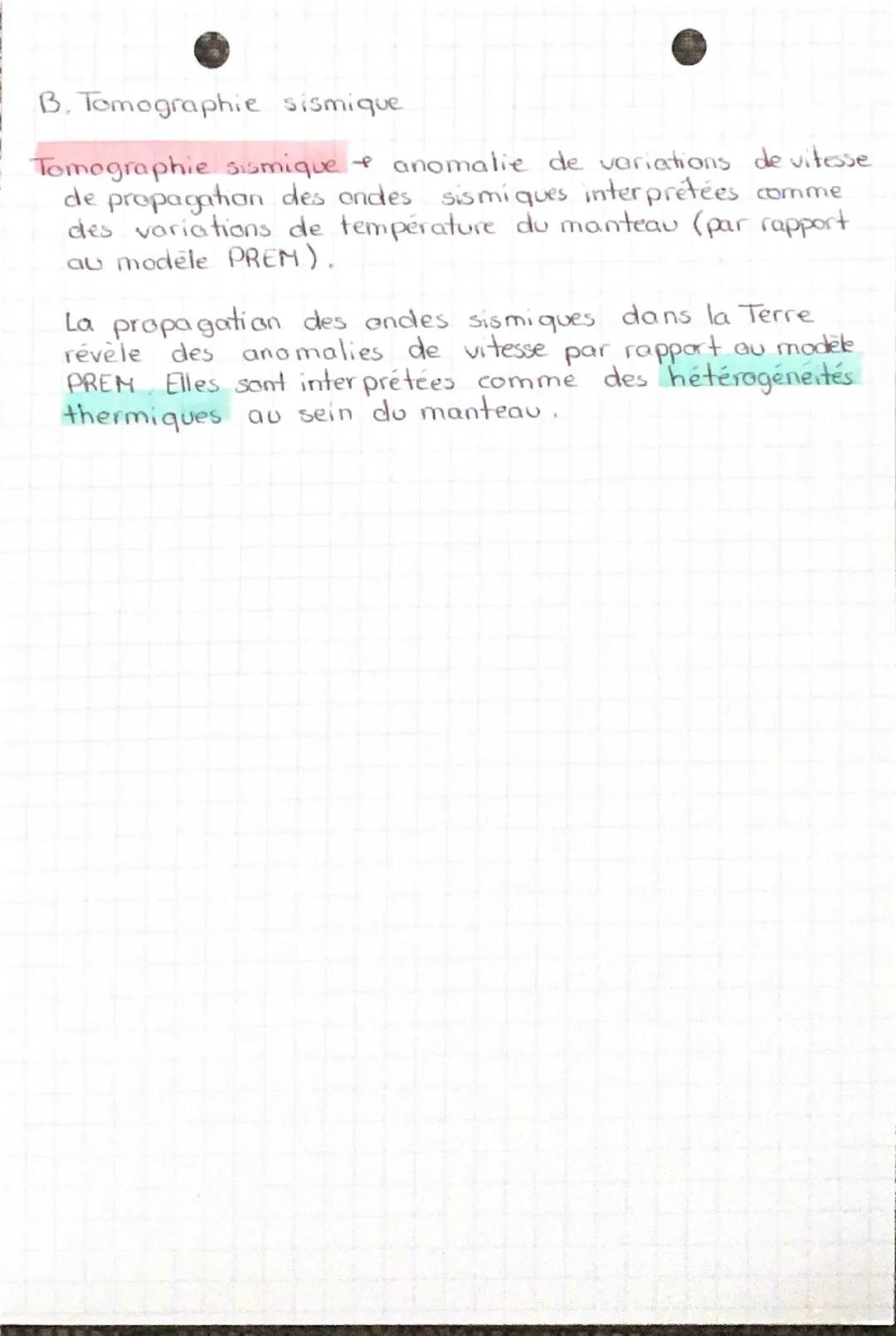 Thème 2-La Terre, La vie et
l'organisation du vivant
La dynamique interne de la Terre.
Chapitre 1: La structure superficielle du globe ter