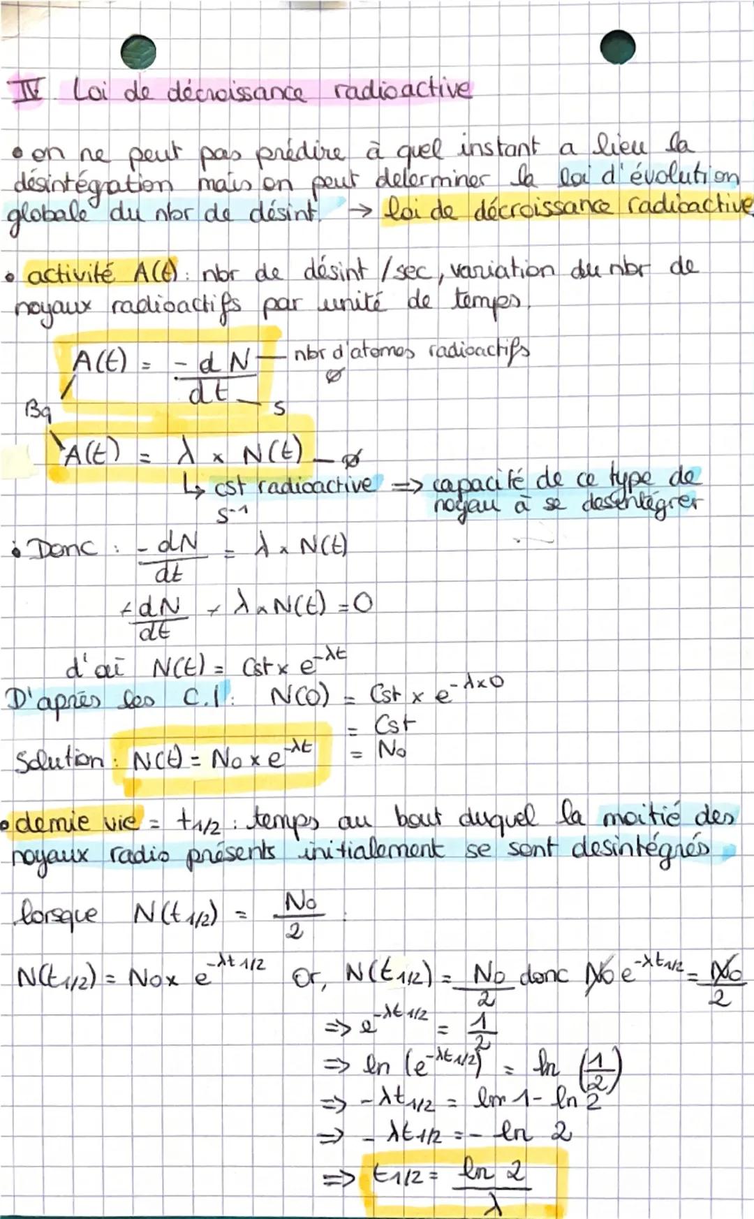 # RADIOACTIVITE
I. Transformation nucléaire.
* taille des atomes est de l'ordre de $10^{-10}$ m
* taille des noyaux " " " de $10^{-15}
