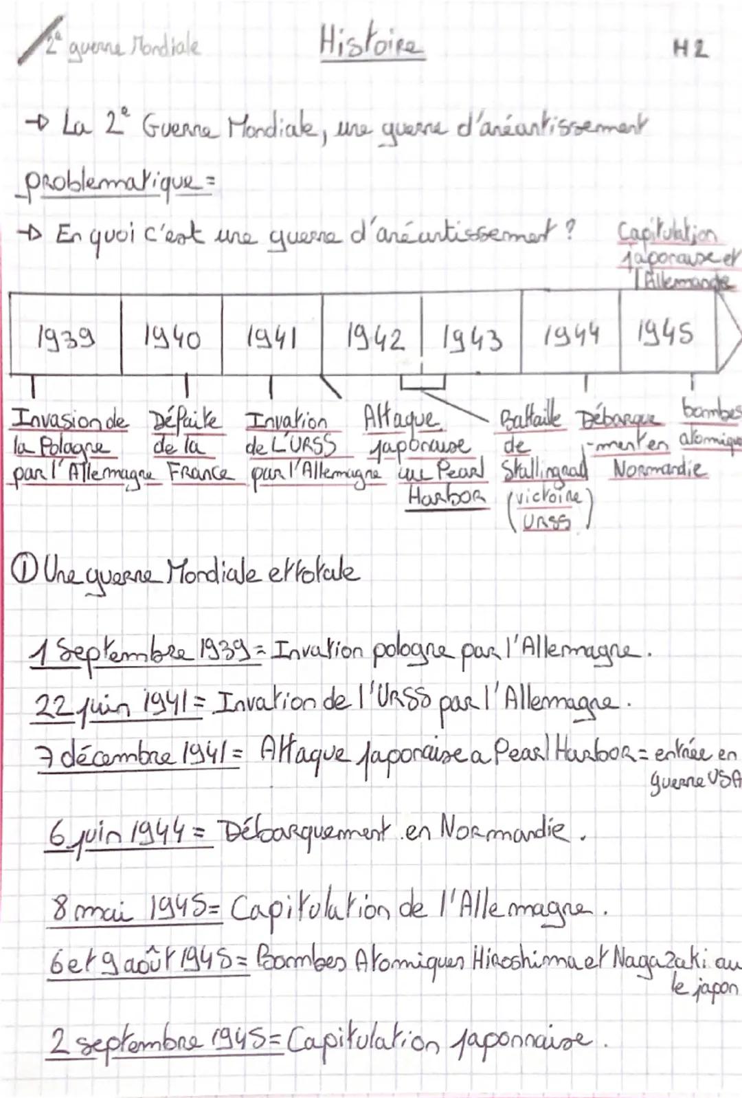 # 1er queane Mondiale
## Histoire
H1
### Introduction
19)
Au début du XIX's, es, des rivalités entre les pays européens
entraînest une c