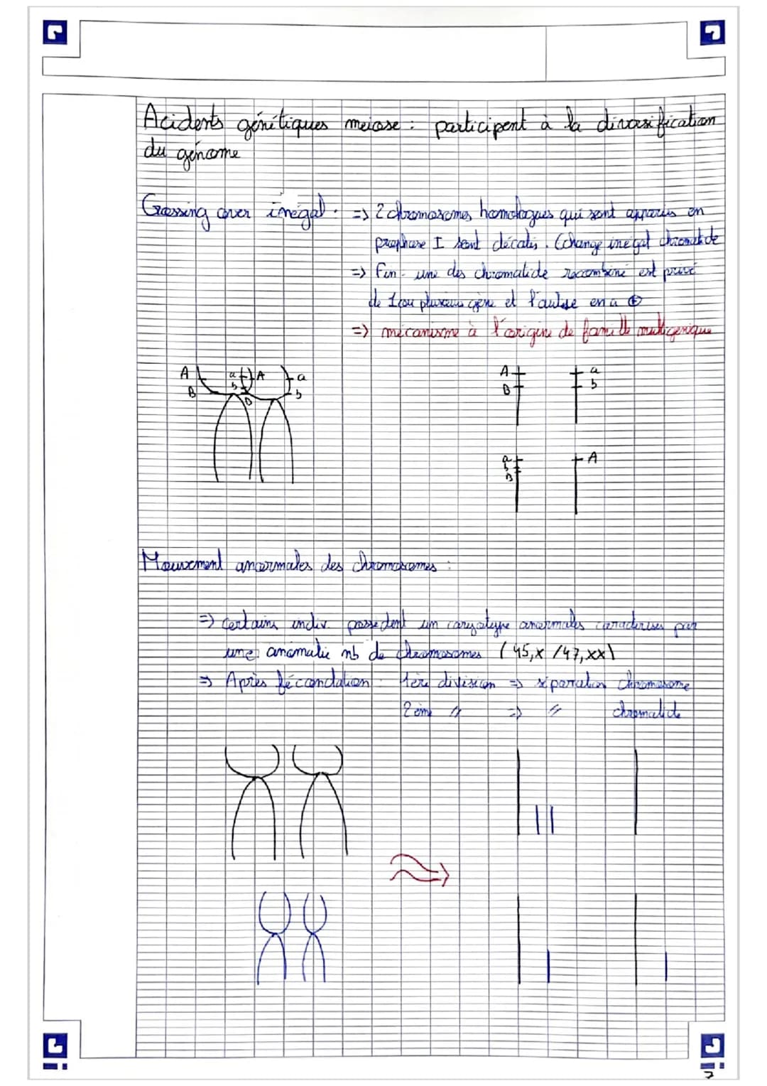 La reproduction sexuée contribue aux brassages du
génomes de chaque génération ?
# I- Fécondation et brassage génétique
Contribue brassage