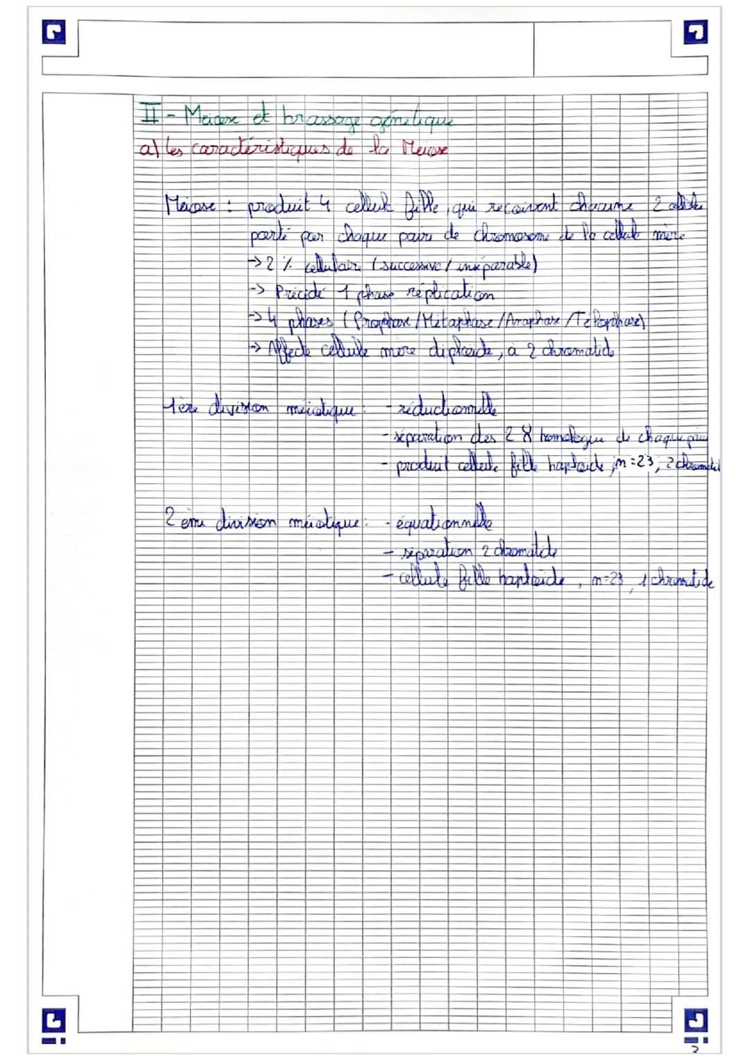 La reproduction sexuée contribue aux brassages du
génomes de chaque génération ?
# I- Fécondation et brassage génétique
Contribue brassage