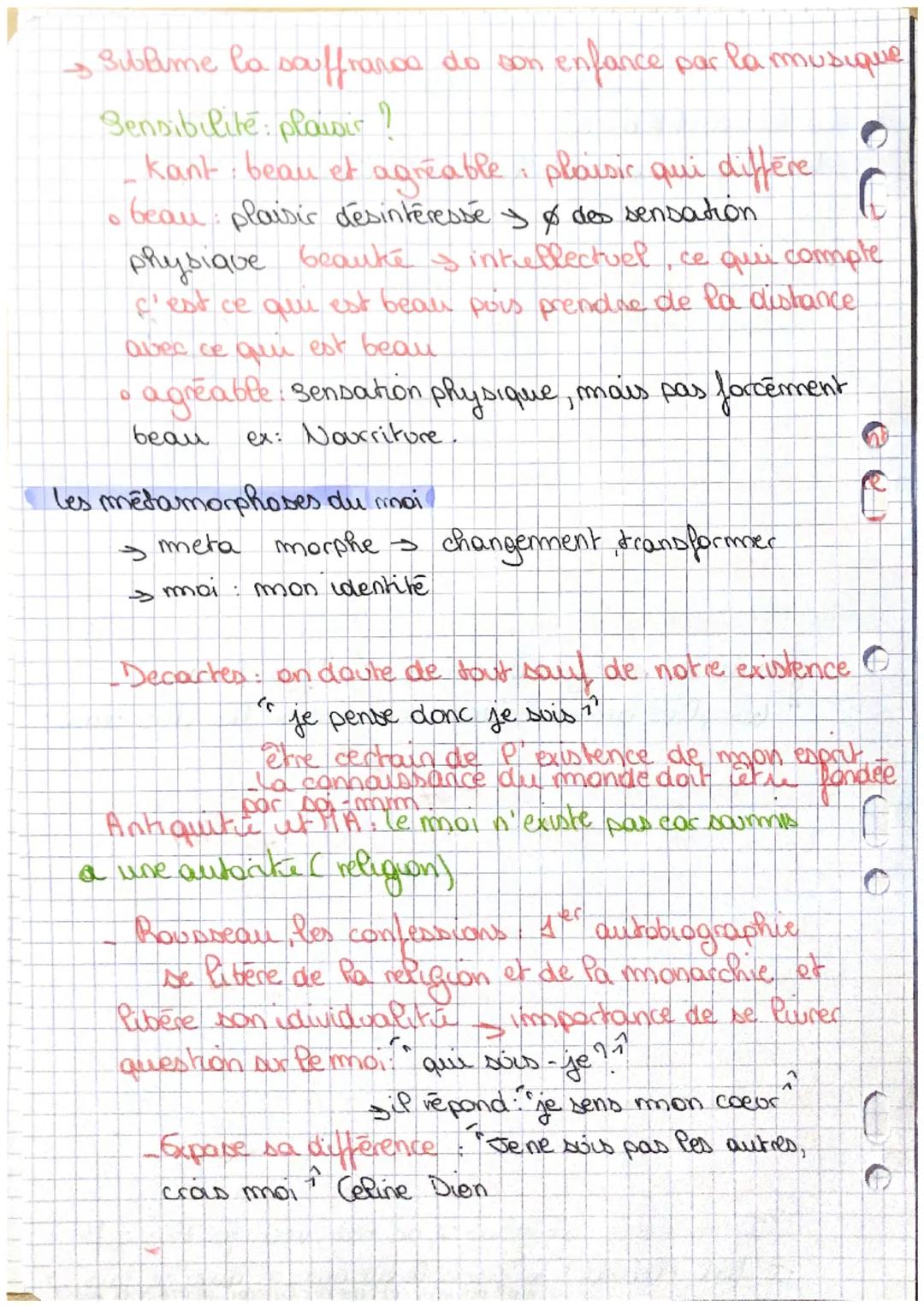 Ila recherche de soi
les expressions de la sensibilité :
жер
UC
Contexte.
Antiquité jusque Romantisme. proner l'ordre
se soumettre à une aut