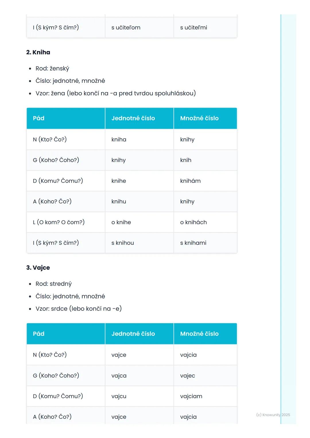 # Podstatné mená
## 1. Prehľad podstatných mien
Podstatné mená sú super dôležité, lebo pomenúvajú všetko okolo nás
ľudí, zvieratá, veci, v